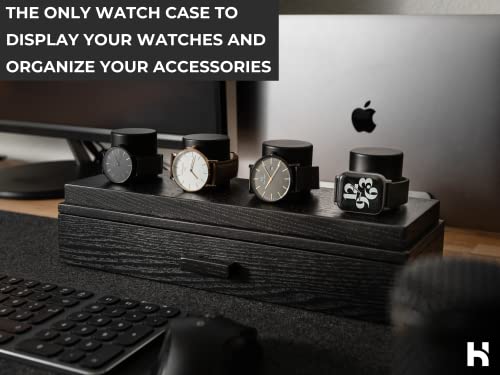 Watch Display Case For Men  Watch Case Holder Organizer For Men