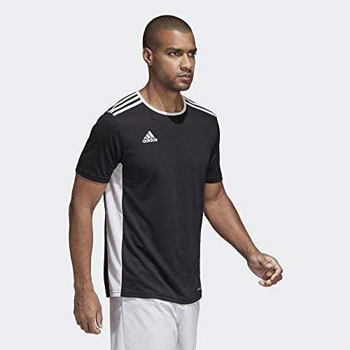 adidas Entrada 18 Mens Soccer Jersey Black S