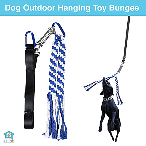 JT Pet Outdoor Spring Pole for Dogs Muscle Building Toy for Small and Medium Dogs