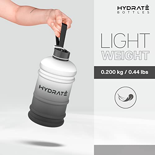 Hydrate XLarge Jug Half Gallon Water Bottle Mono 74 Oz Water Bottle