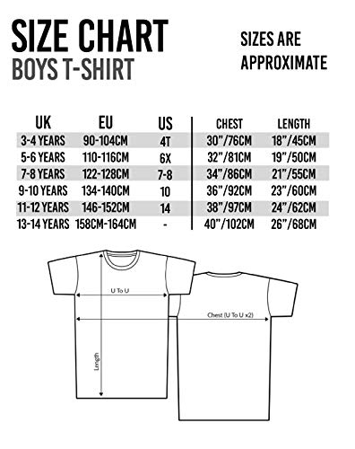 Nirvana Boys T-Shirt | Smiley Face Logo Band Tee | Black Short Sleeve Kids Top 9-10 Years