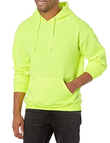 Jerzees Men's Nublend Fleece Sweatshirts & Hoodies Hoodie Safety Green 3XLarge