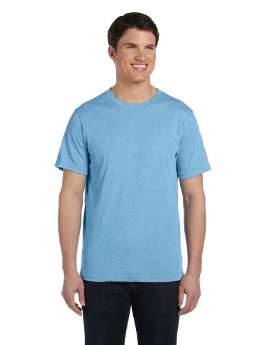 Bella + Canvas Unisex Triblend Short Sleeve T-Shirt XS BLUE TRBLND