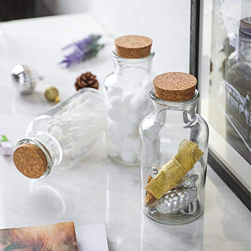 Glass Favor Jar With Cork Lid 18 Ounce Wedding Party