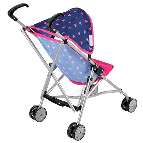 Kinderplay Doll Stroller Navy Blue 54cm Handle Height Model Kp0290t 41 X 20 X 155cm