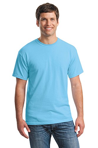 Gildan Mens Heavy Cotton 100% Cotton T-Shirt Medium Sky