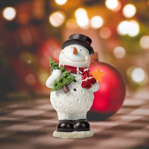 VP Home LED Snowman Figurines Festive Indoor Christmas Decor