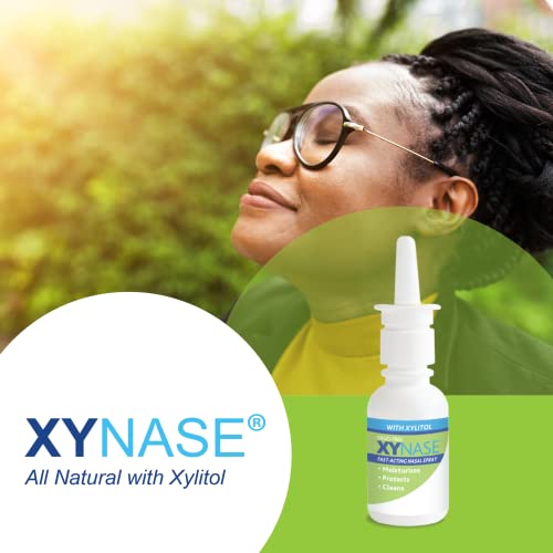 Xynase Natural Saline Nasal Spray With Xylitol Safe for Children