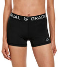 G Gradual Women Volleyball Shorts 3 Pack Black Navy Blue Charcoal XSmall