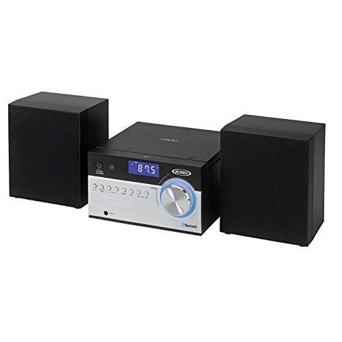 Jensen JBS-200 Bluetooth CD Music System with Digital AM/FM Stereo Receiver and Remote Control 2",Black