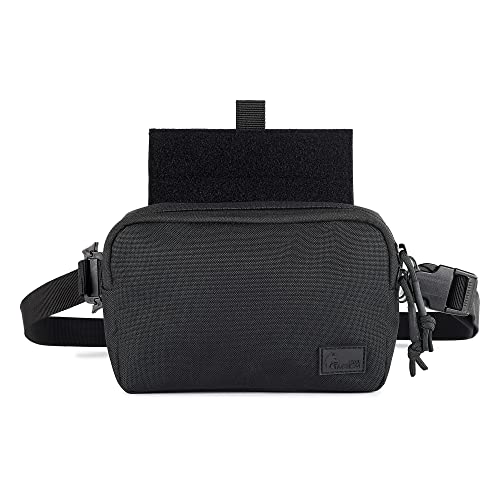 WOLF TACTICAL Fanny Pack for Men Dangler Pouch Concealed Carry
