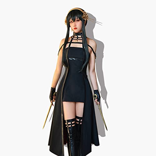 Faza Anime Spy Family Yor Forger Cosplay Costume Uniform Outfit for Women Large