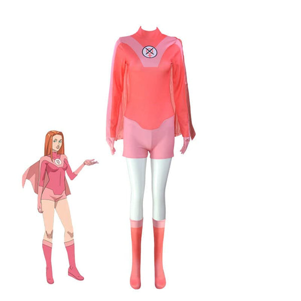 Atom Eve Bodysuit Invincible Cosplay Outfits Halloween XLarge