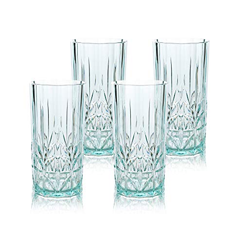 BELLAFORTE Shatterproof Tritan Set of 4 Drinking  Glassware & Drinkware