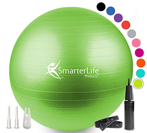Exercise Ball for Yoga Balance Stability Lime