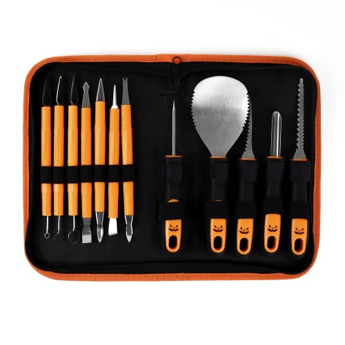 Complete Pumpkin Carving Kit Let Your Imagination Fly Pokers Scoops and More