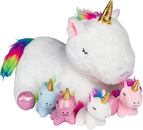 PixieCrush Unicorn Stuffed Animals for Girls Ages 3 4 5 6 7 8 Years Multi Color