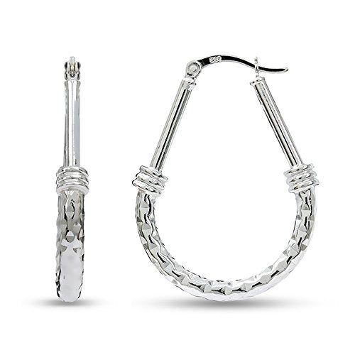 Lecalla 925 Sterling Silver Earrings for Women