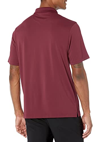 Amazon Essentials Men's Regular-Fit Quick-Dry Golf Polo Shirt Burgundy X-Large