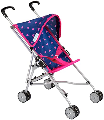 Kinderplay Doll Stroller Navy Blue 54cm Handle Height Model Kp0290t 41 X 20 X 155cm