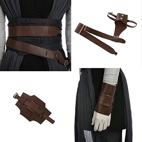 Women's Rey Costume Dress Rey Cosplay Suit Halloween Role Play Outfits