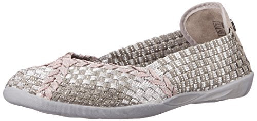 Bernie Mev Women's Braided Catwalk Silver Grey 38 M Eu 7.5 B M Us Pair of Shoes