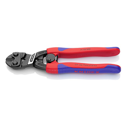 Knipex 71 32 200 Comfort Grip High Leverage CoBolt Cutter with Notch and Spring & TwinGrip Pliers