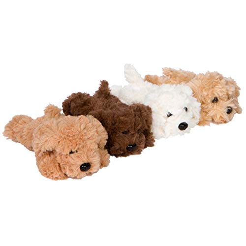 PixieCrush Kids Stuffed Animal Toys with Surprise Baby Magic Snugababies Brown