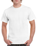 Heavy Cotton 100% Cotton Tshirt (G500) White 3XL