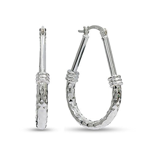 Lecalla 925 Sterling Silver Earrings for Women