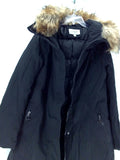 Coutudi Womens Coat Regular Zipper Fur Jacket Size Medium