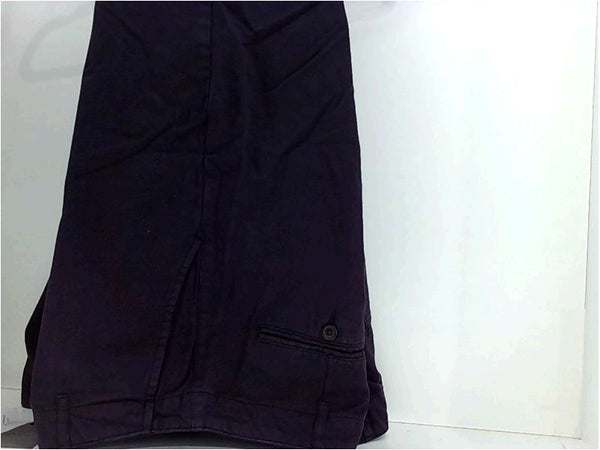 Lafaurie Mens Clarence Pants Regular Zipper Casual Size 44 Navy Blue