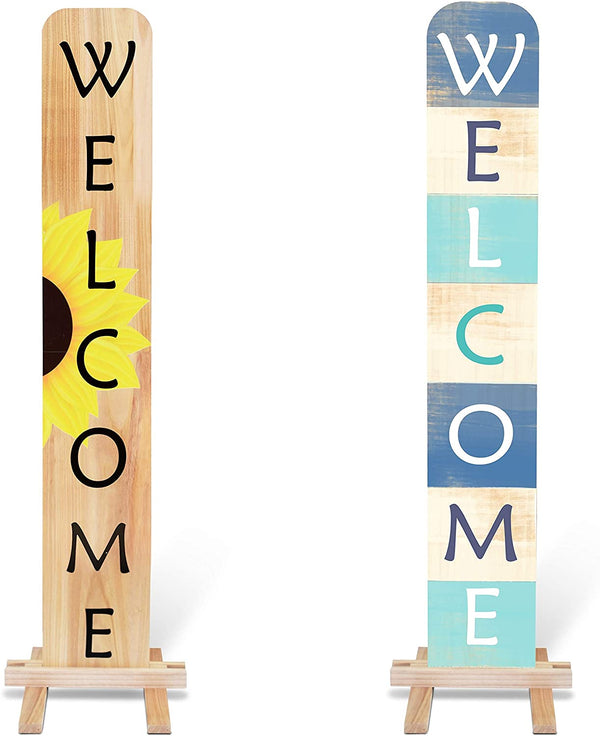 Welcome Sign for Front Porch 5 ft S1