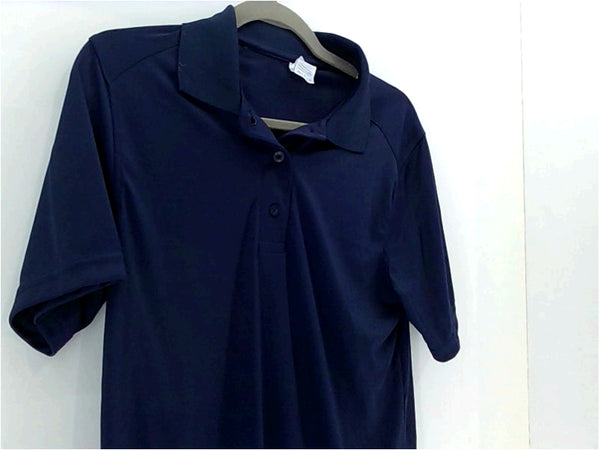 Gildan Mens Short Sleeve Polo Shirt Color Navy Blue Size Small