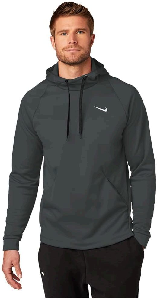 MEN'S NIKE THERMA PULLOVER HOODIE X-Large Anthracite Size 3X-Large