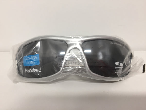 SUNWISE Canoe Polarised Sunglasses - Silver - Black