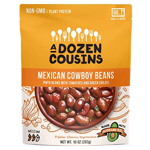 A Dozen Cousins Readytoeat Vegan Seasoned Beans Nongmo Avocado Oil Infused
