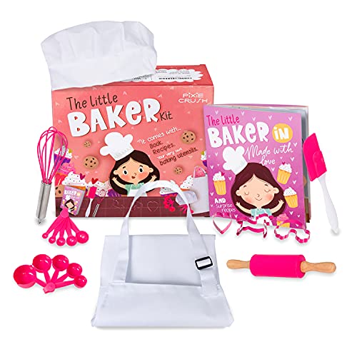 Pixie Crush Little Baker Kit Mini Baking Set for Kids Role Play