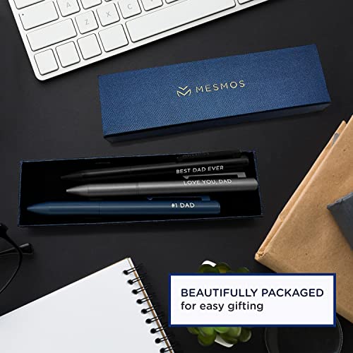 Mesmos 3pk Luxury Fancy Pen Set Birthday Gifts for Dad Gifts Ballpoint Pens