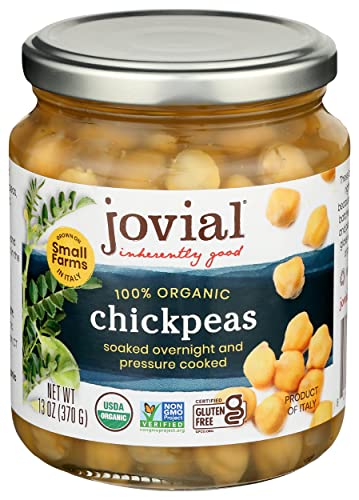 Jovial 100% Organic Chickpeas 13oz