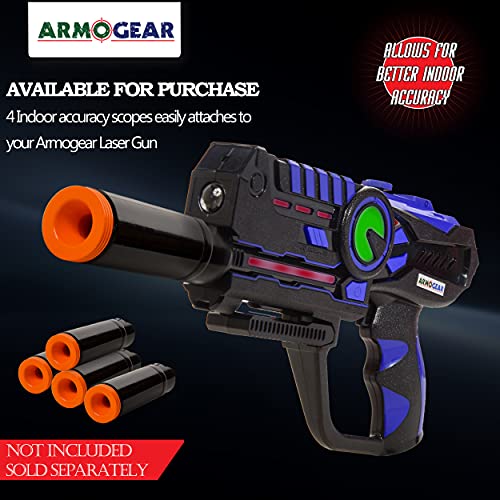 ArmoGear Laser Tag Laser Tag Guns with Vests Set of 4