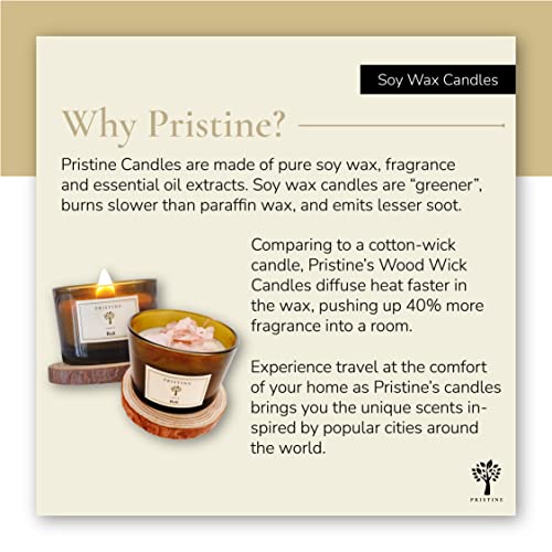Pristine Maldives Villa by Luxury Marriott Hotel Scented Candles 2 Candle Wicks
