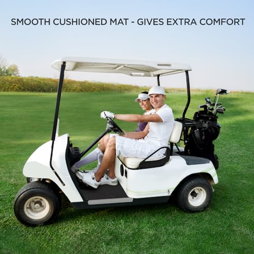 Golf Cart Mat Fits Club Car Precedent Floor Mat Golf Cart Bottom Black Color