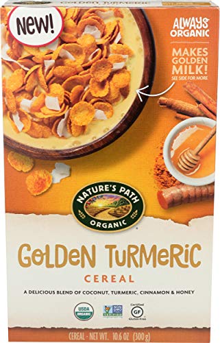 Natures Path Organic Golden Turmeric Cereal 10.6 Oz