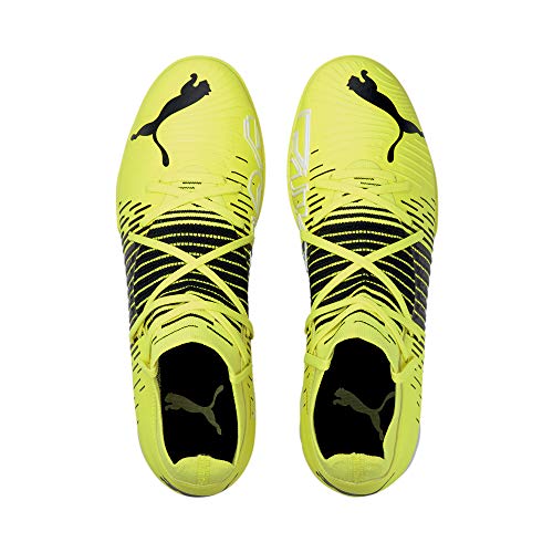 Puma Men Future Z 3.1 IT Futsal Yellow Alert Black White Pair of Shoes