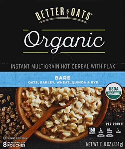 Better Oats Organic Raw Pure & Simple Multigrain Hot Cereal 11.8 Oz