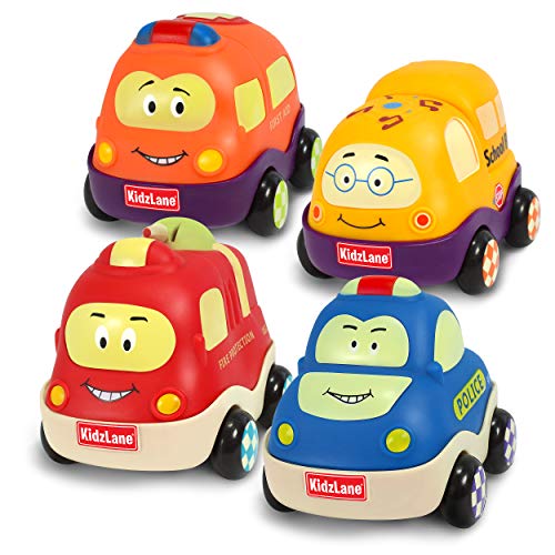 Kidzlane Pull Back Cars for Toddlers Baby Toy Cars