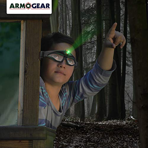 Armogear Night Vision Goggles for Kids Spy Gear Gadgets Kids Led Headlight