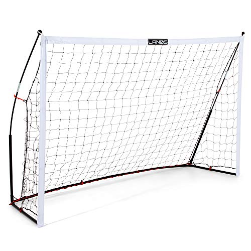 Portable Soccer Goals for Backyard, Lightweight Soccer Net with Carry Bag - Premium Soccer Goal and Soccer Training Equipment (2) 8 x 5 Feet [Single Goal]