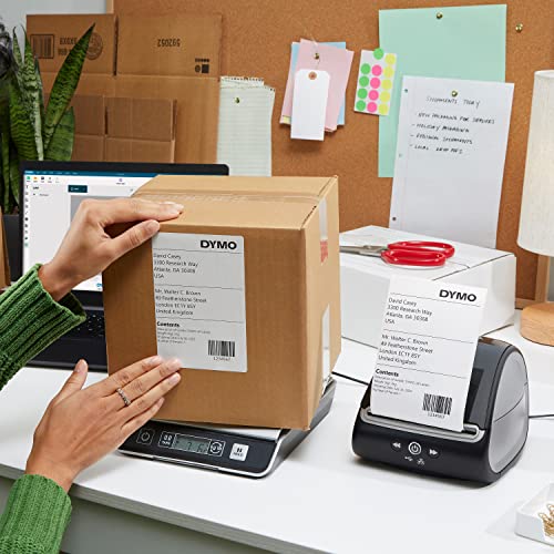 DYMO LabelWriter 5XL Label Printer, Automatic Label Recognition, Prints Extra-Wide Shipping Labels (UPS, FedEx, USPS) from Amazon, Ebay, Etsy, Poshmark, and More, Perfect for Ecommerce Sellers